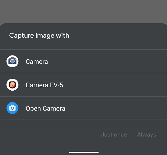 Aplikasi kamera yang bisa dioperasikan pada Android 11 (Android Police)